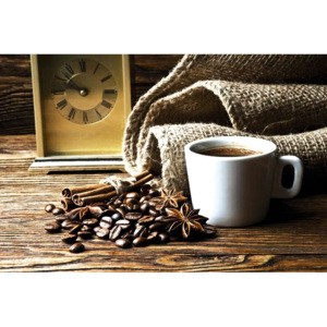 Dimex | Fototapeta na podlahu - Cup Of Coffee | 255 x 170 cm
