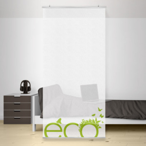 Závěsná dělící stěna Eco, 250 x 120 cm