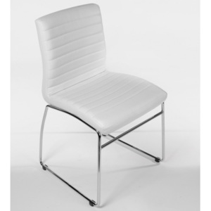 Jednací / jídelní židle Thea - SET 2 ks, bílá