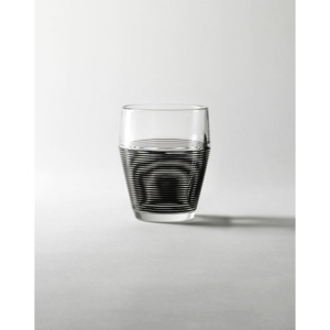 Timo pohár varianta: černý proužek Ø8.5, H 11.5 cm, 340 g