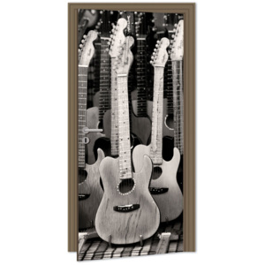Dimex | Samolepicí fototapeta na dveře - Guitar (Kytara) | 95 x 210 cm