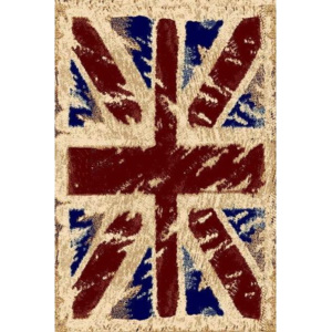 Moderní kusový koberec PopArt 9071/37 britská vlajka Typ: 80x150 cm