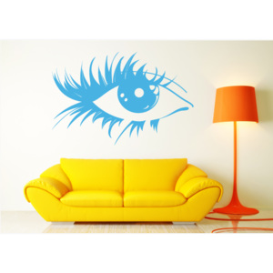 NomiaPro | Samolepka na zeď - Namalované oko | 25 x 16 cm