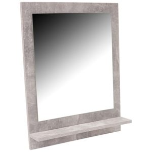 Zrcadlo Attack světle šedá 60,4/68/10 cm