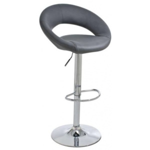 Barové židle Ronie - SET 2 ks, šedá