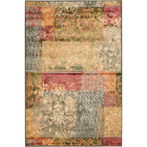 Přirodní kusový koberec Teheran 989-0460-2151 vícebarevný Rozměr: 65x110 cm