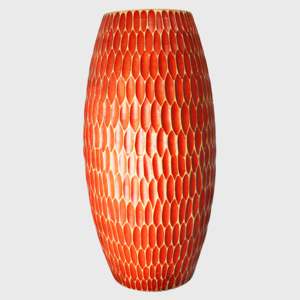 Dřevěná váza 30,5 cm Thajsko