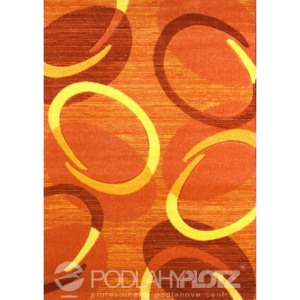 Kusový koberec FLORIDA S 9828 Orange, 80 x 150 cm