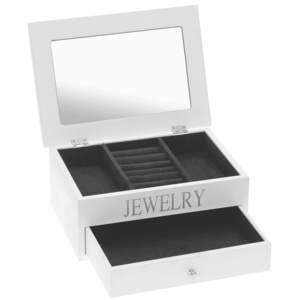 Dřevěná skříňka na šperky JEWELRY