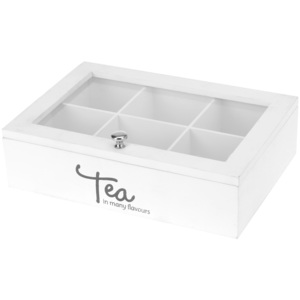 Elegantní skříňka na listový i sáčkový čaj