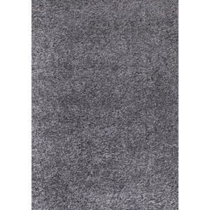 Chlupatý kusový koberec Dream Shaggy 4000 šedý Typ: 65x130 cm