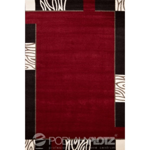 Kusový koberec LALEE MONDO B 103 Red, 80 x 150 cm