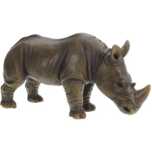 Dekorativní zahradní soška - malý nosorožec