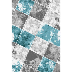 Moderní kusový koberec Miami 6580 tyrkysový Typ: 80x150 cm