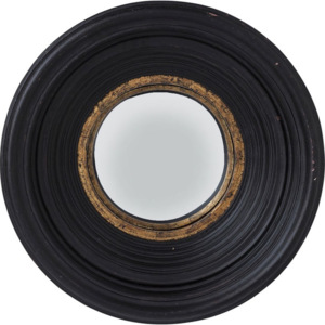 Zrcadlo Convex Black O48cm