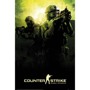 Plakát, Obraz - Counter Strike - Team, (61 x 91,5 cm)
