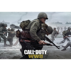 Plakát, Obraz - Call Of Duty: Stronghold - WWII, (91,5 x 61 cm)