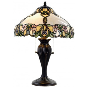 Stolní lampa Tiffany - Ø 41*58 cm Clayre & Eef