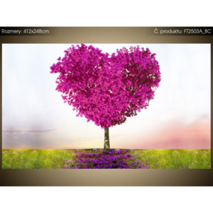 Fototapeta Růžový strom lásky 412x248cm FT2503A_8C (Různé varianty)