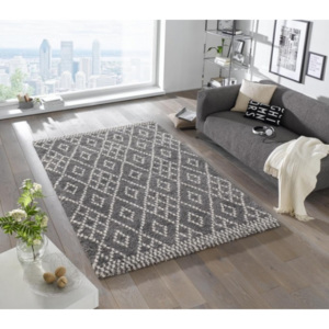 Moderní kusový koberec Grace 102595 šedý Typ: 80x150 cm