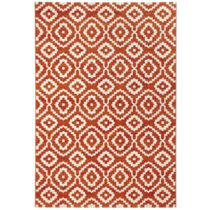 Moderní kusový koberec Diamond 102437 oranžový Typ: 80x150 cm