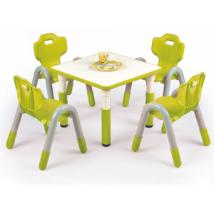 Dětský stůl Simba bílá / zelená