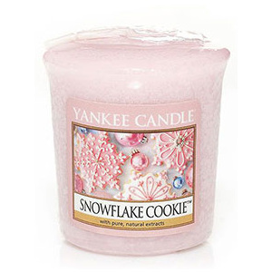 Yankee Candle – votivní svíčka Snowflake Cookie 49 g