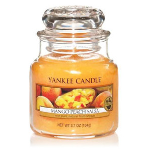 Yankee Candle – vonná svíčka Mango Peach Salsa, malá 104 g