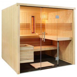 Kombinovaná sauna Panorama Large Infra+