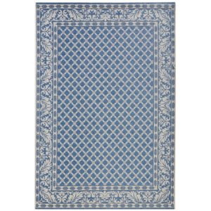 Moderní kusový koberec bouclé Botany Royal modrý Typ: 115x165 cm