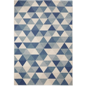 Moderní kusový koberec Diamond 102434 modrý Typ: 80x150 cm