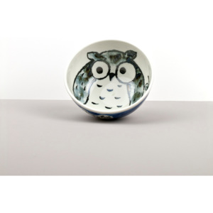Velká miska Kids Owl Design modrá 16 cm