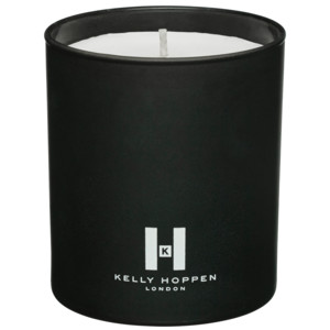 Kelly Hoppen Luxusní 1 knotová svíčka - Woody & Spicy Bílá