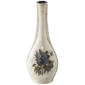 Luxusní keramická váza CAROLYN 14x10x36 cm