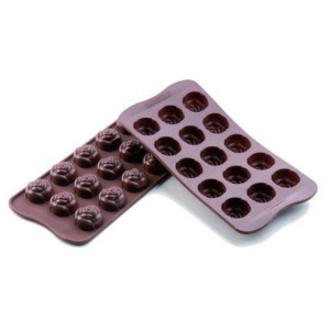 Silikonová forma na čokoládu – růžičky - Silikomart - Silikomart
