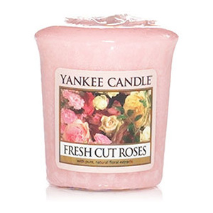 Yankee Candle – votivní svíčka Fresh Cut Roses 49 g