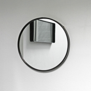 Zrcadlo černé industrial M