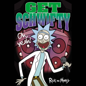 Plakát, Obraz - Rick and Morty - Schwifty, (61 x 91,5 cm)