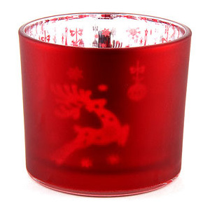 Idena – svícen na čajovou svíčku Sob, červený
