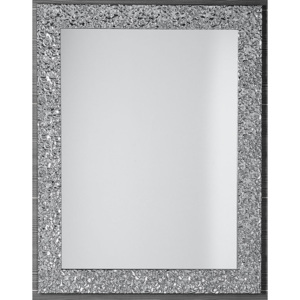 SAPHO - SYMPHONY zrcadlo v rámu, 750x950mm, stříbrná (SY750)