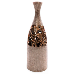 Luxusní keramická váza CARAMEL13x40