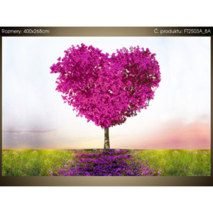 Fototapeta Růžový strom lásky 400x268cm FT2503A_8A (Různé varianty)