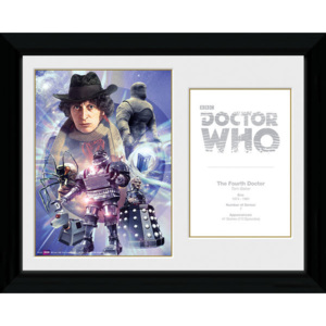 Obraz na zeď - Doctor Who - 4th Doctor Tom Baker