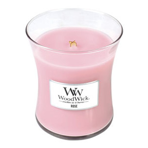 WoodWick – vonná svíčka Růže, 275 g
