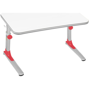 Rostoucí stůl Mayer Junior - červený / bílá deska (32W1 11)