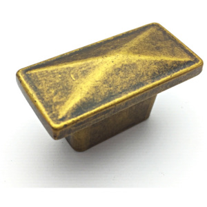 Nábytková knopka Safira zlatá antik (rustikální knopka)