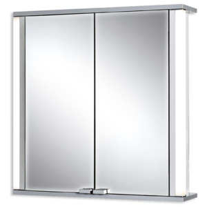 Jokey Plastik MARNO Zrcadlová skříňka - bílá, hrany aluminium/barva 111212020-0110