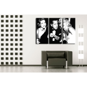 Ručně malovaný POP Art Bogard 3 dílný 120x80cm