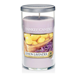 Yankee Candle – Décor vonná svíčka Lemon Lavender, střední 340 g