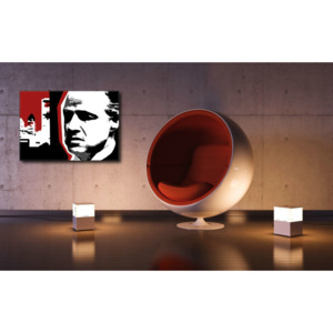 Ručně malovaný POP Art Marlon Brando CHICAGO 1 dílný 100x70cm